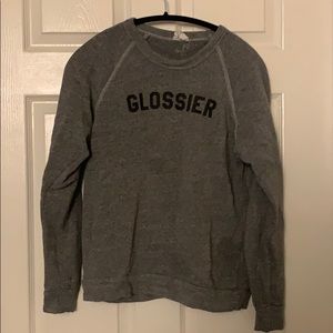 Glossier sweatshirt